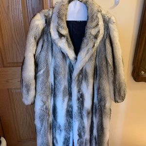 Beautiful Faux Fur coat-Size L or XL